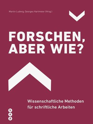cover image of Forschen, aber wie? (E-Book)